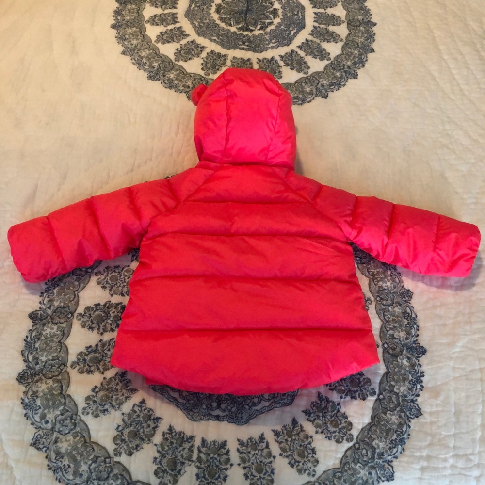 Baby Gap Pink Cold Control Max Coat Kimono 6-12M - Picture 8 of 11